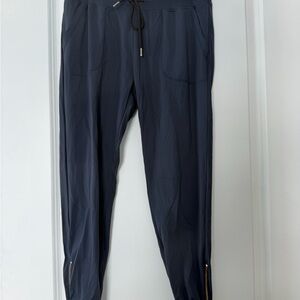 ZYIA Women's Navy Joggers with Drawstring